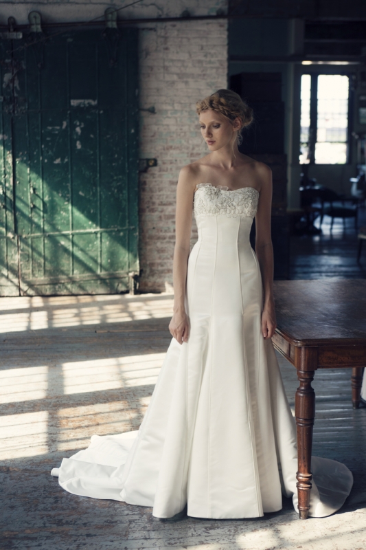 Michelle Roth - Fall 2014 Bridal Collection  - Riley Wedding Dress</p>

<p